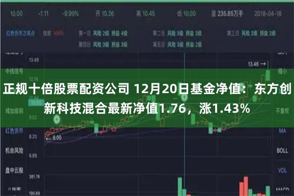 正规十倍股票配资公司 12月20日基金净值：东方创新科技混合